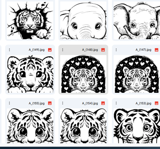 Playful Animal Drawings – Vector for Kids – 26 Illustrations