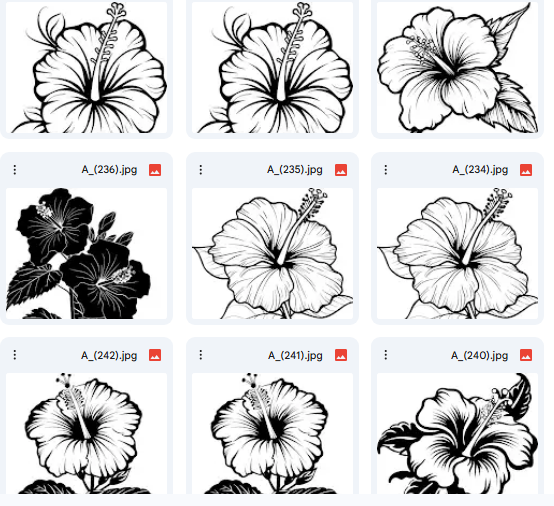 Creative Floral Vector Illustrations – 20 Designs for Coloring