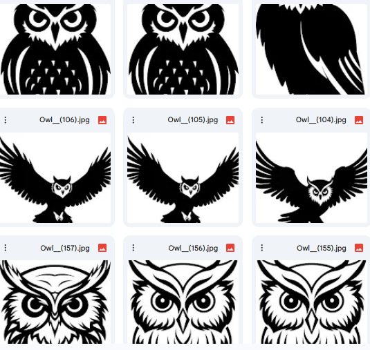 Owl Vector Illustrations – Attractive Designs for Coloring & Activities – 15 Designs