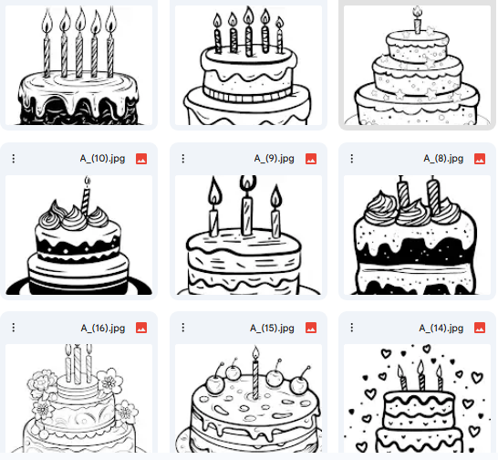 Birthday Cakes – Vector Illustrations & Designs for Kids – 173 Illustrations & Designs