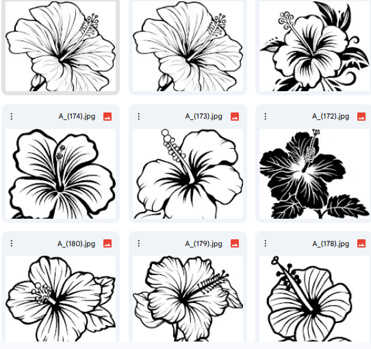 Bright Floral Vector Set – 20 Artistic Coloring Designs