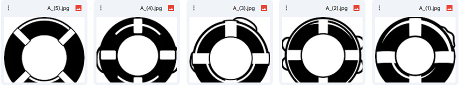 Lifebuoy Vector Illustrations – Clear Designs – 5 Illustrations