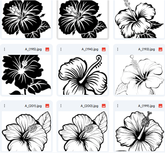 Varied Floral Vector – 20 Artistic Coloring Illustrations