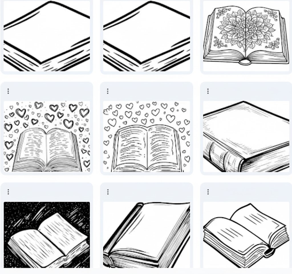 Kids’ Book Illustrations: Fun Coloring & Designs – 15 Designs