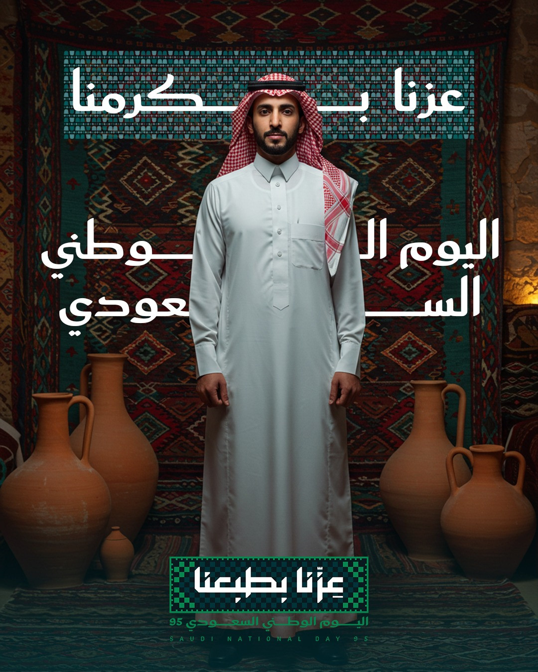 Unique National Design for Saudi National Day