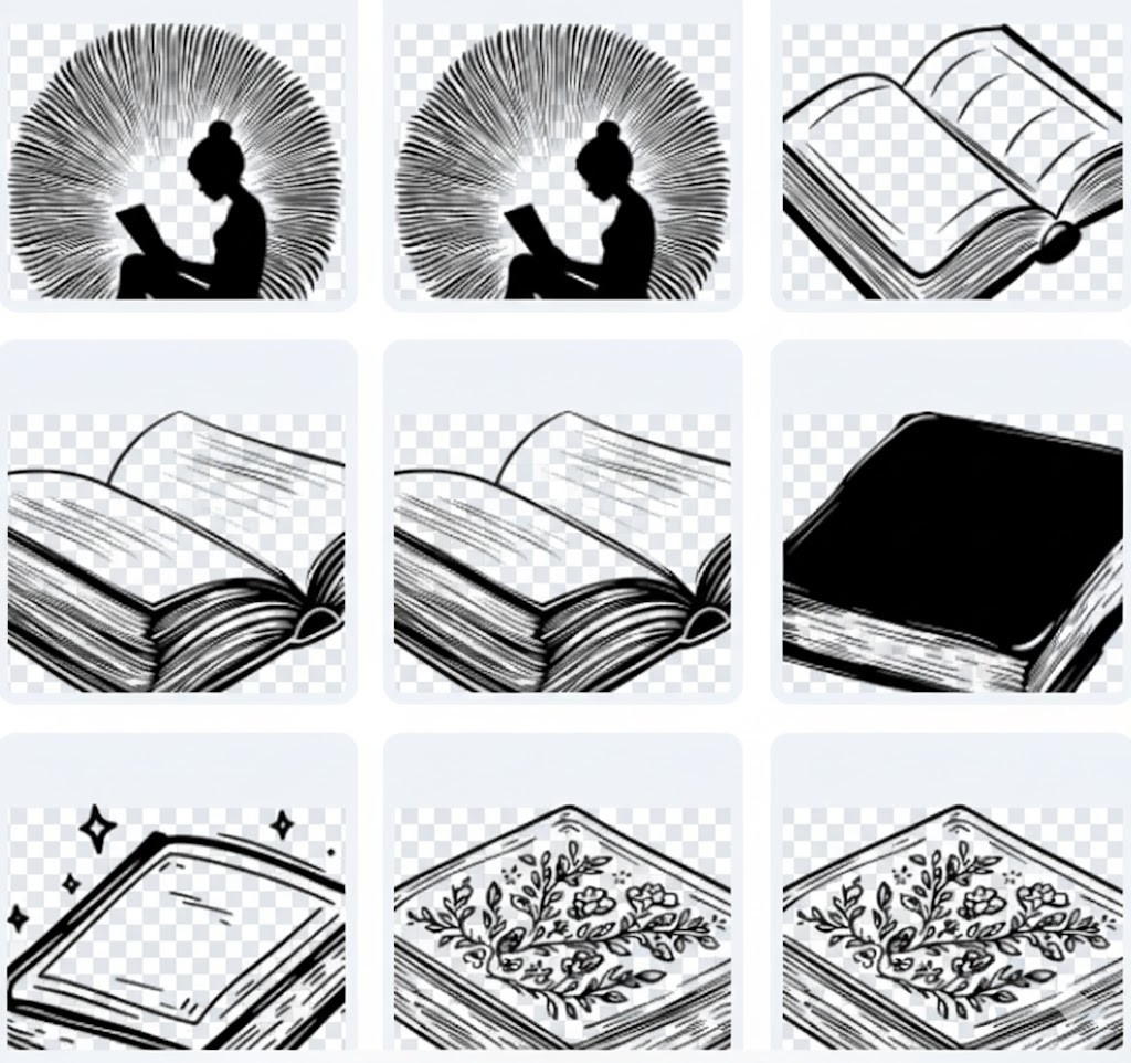 Reading Inspiration: Vector Book Coloring Designs – 15 Designs