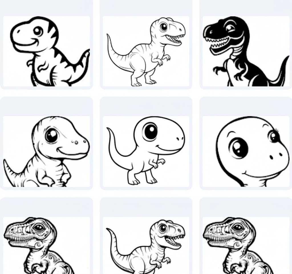 Cute Dinosaur Vector Illustrations for a Fun Mood – 23 Designs
