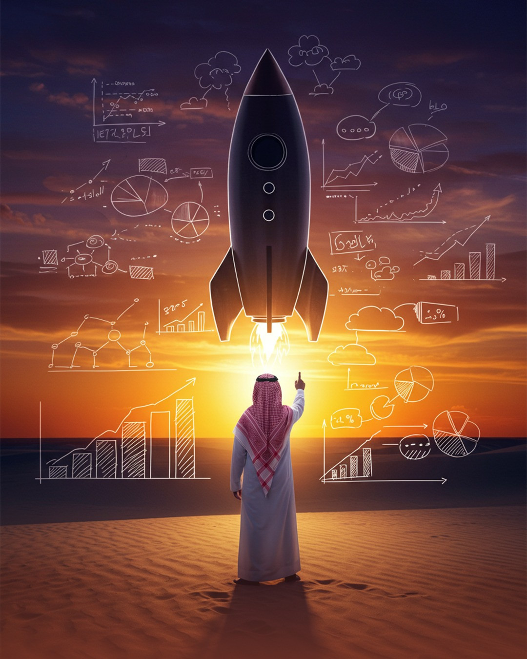 Ambition Launch Design – From Desert to Sky