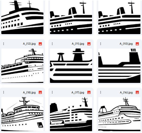 Cruise Ship Vector Illustrations – Attractive Designs – 51 Illustrations
