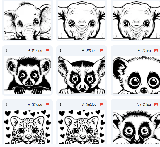 Animal Collection – Fun Vector Illustrations for Kids – 25 Designs