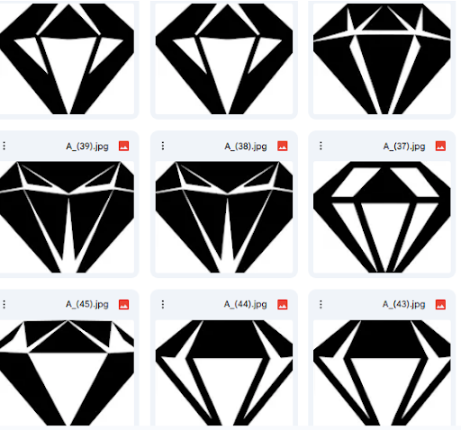 Diamond Vector Illustrations – Luxury Cuts & Sparkling Geometric Designs – 16 Designs