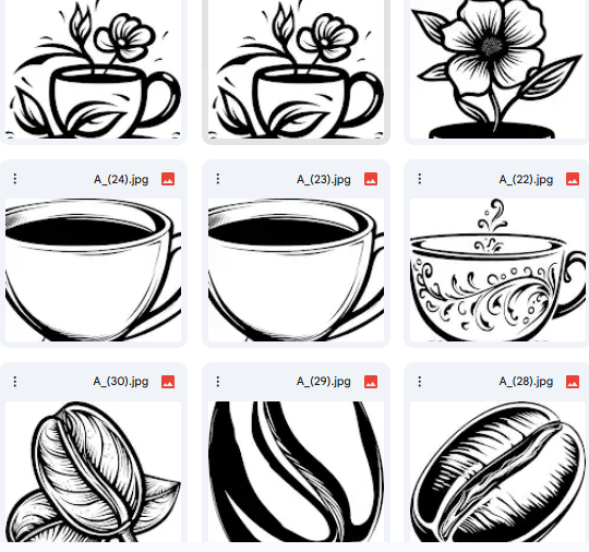 Coffee Vector Illustrations – Beans, Steam & Artistic Details – 399 Designs
