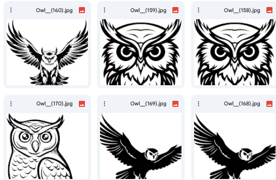 Owl Vector Illustrations – Playful & Unique Characters – 10 Designs