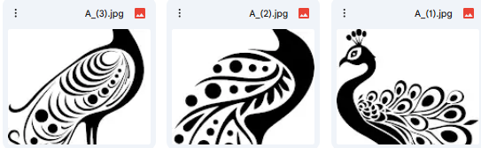 Majestic Peacock – High-Resolution Vector Illustrations for Kids – 5 Designs