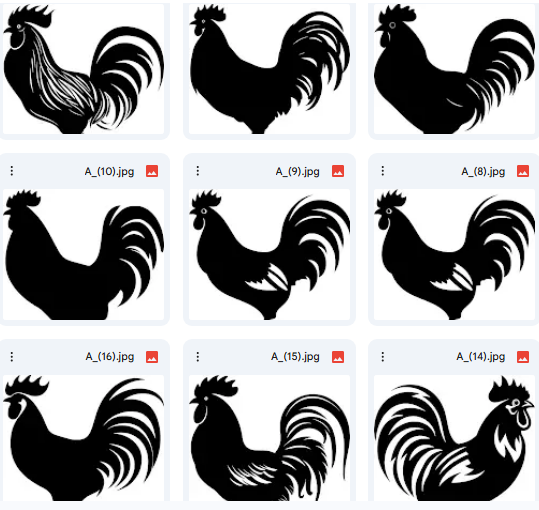 Barnyard Rooster – Playful Vector Design for Kids – 88 Illustrations & Designs