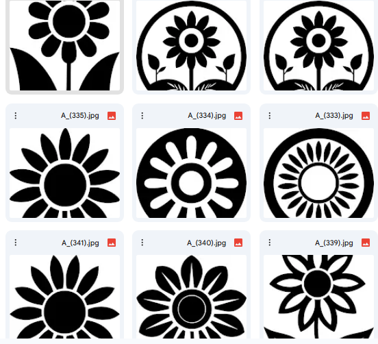 Professional Floral Vector Drawings – 20 Creative Coloring Designs