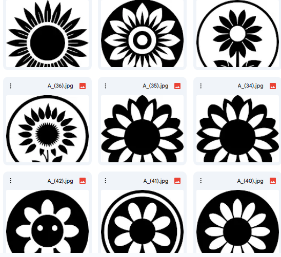 20 Sunflower Vector Illustrations – Artistic Coloring Designs