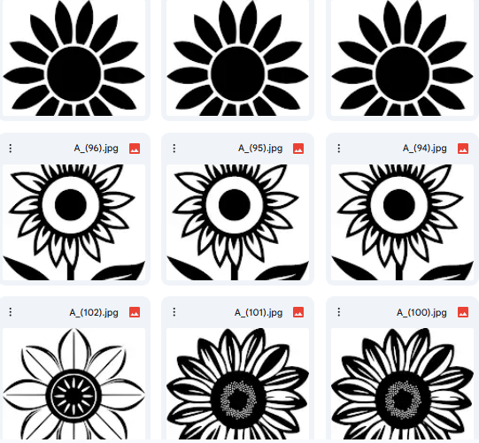 20 Sunflower Vector Designs for Coloring & Creative Use