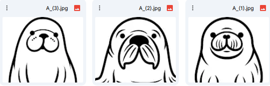 Sea Lion Vector Illustrations – A Set of 4 Designs