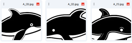 Vector Whale Illustrations for Coloring – Set of 5 Designs