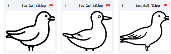 Seagull Vector Illustrations – 3 Artistic Designs
