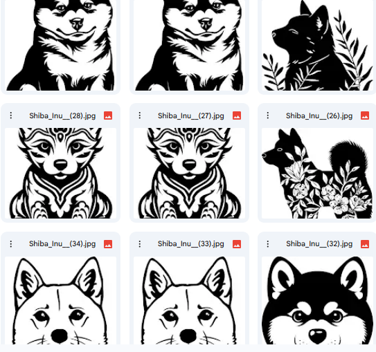 A Complete Collection of Shiba Inu Art – 241 Creative Vector Designs