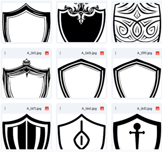 Protective Shield Icon Pack Featuring 15 Vector Designs