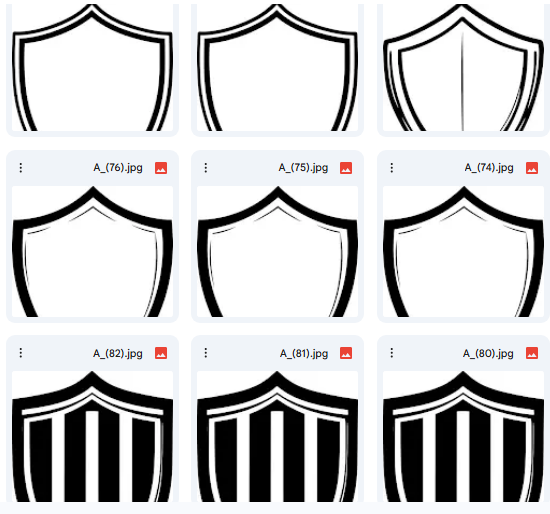 Protective Shield Vector Designs Ready for Creative Use – 15 Illustrations