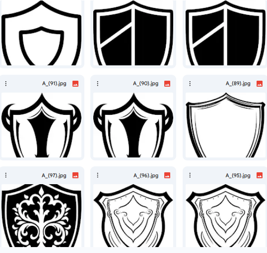 Protective Shields for Coloring – 15 Vector Designs