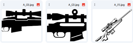 Sniper Rifle Illustrations – 5 Vector Designs for Visual Activities