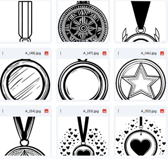 Medal Illustrations – 65 Vector Designs for Activities & Art