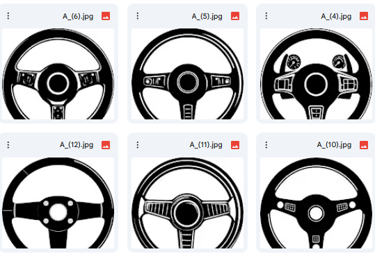 Steering Wheel Illustrations – 13 Vector Designs for Activities & Art