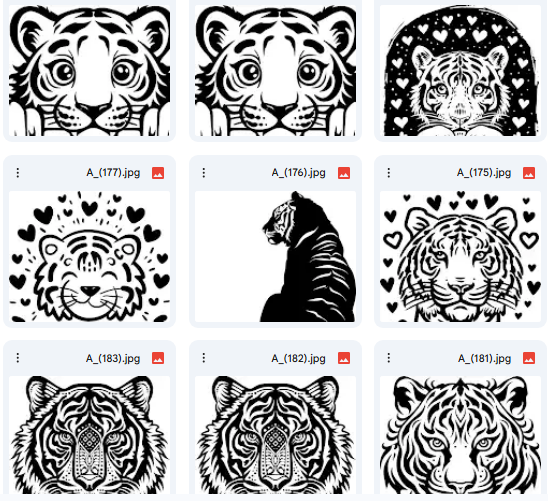 Explorer Tiger – 20 Vector Illustrations for Kids’ Activities