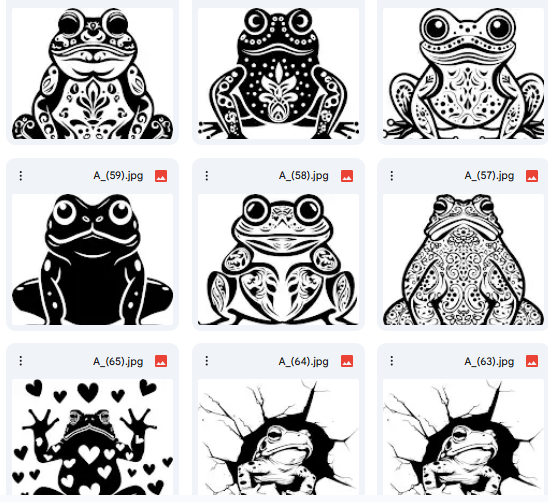 Frog Sketch Adventures – 20 Vector Illustrations