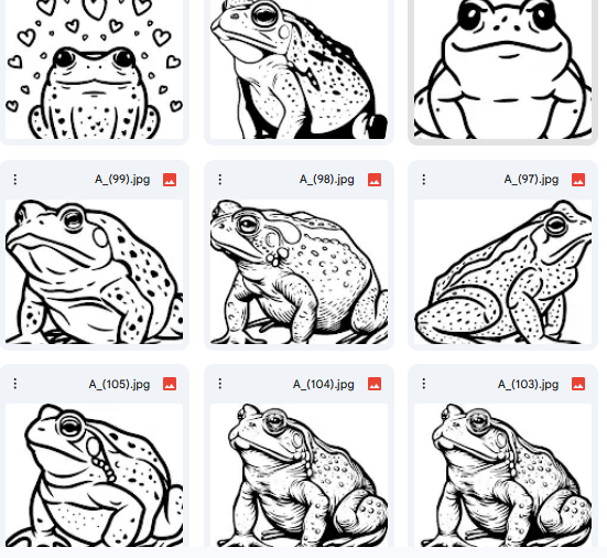 Buildable Frog Scenes – 20 Vector Illustrations
