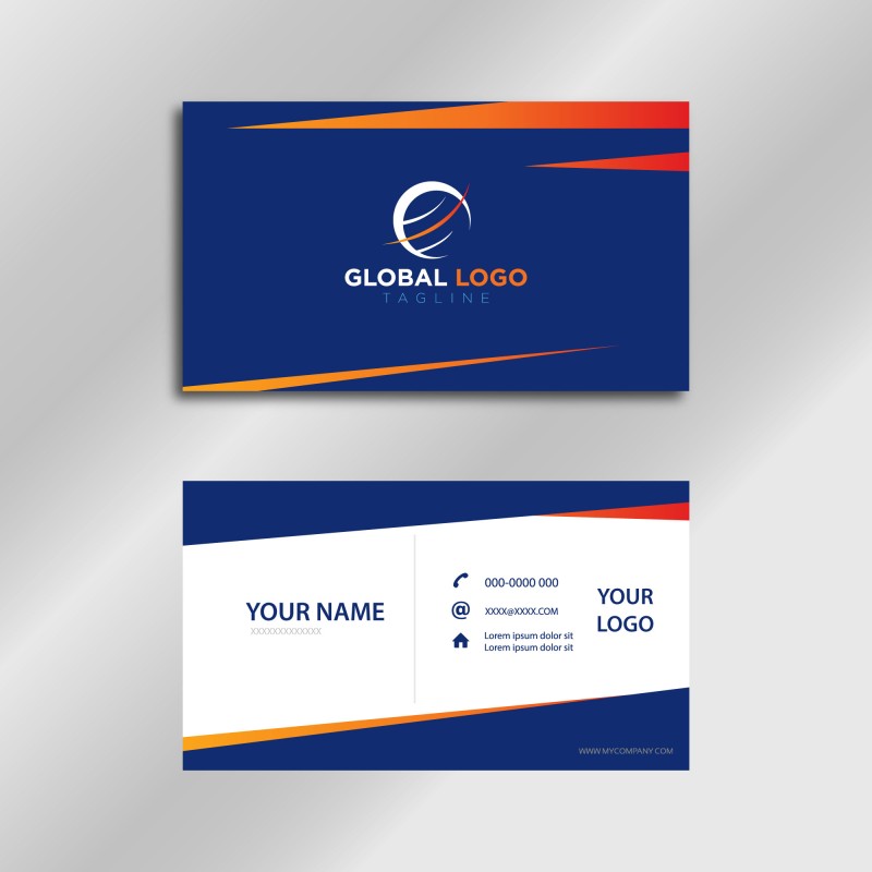 Professional Double-Sided Business Card Design