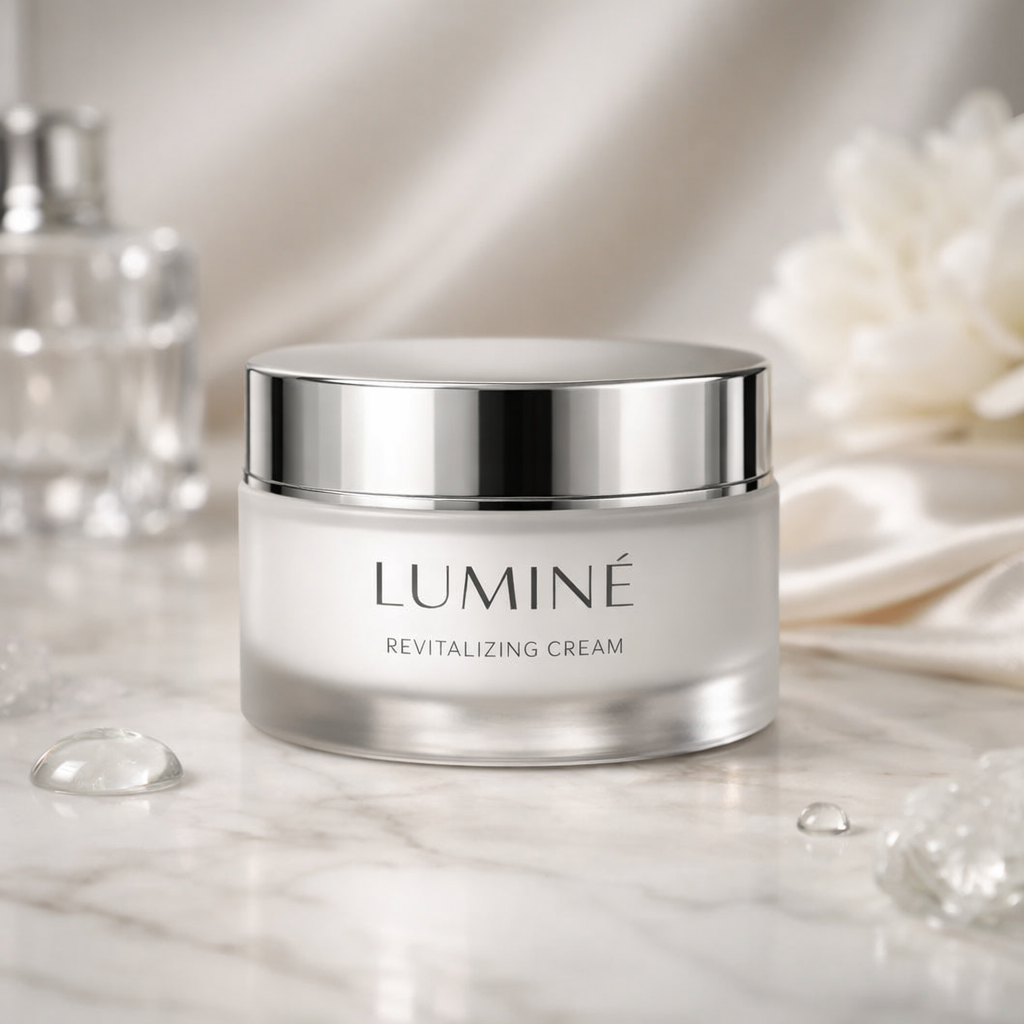 Luxury Cream Jar with a Soft Hydration Feel