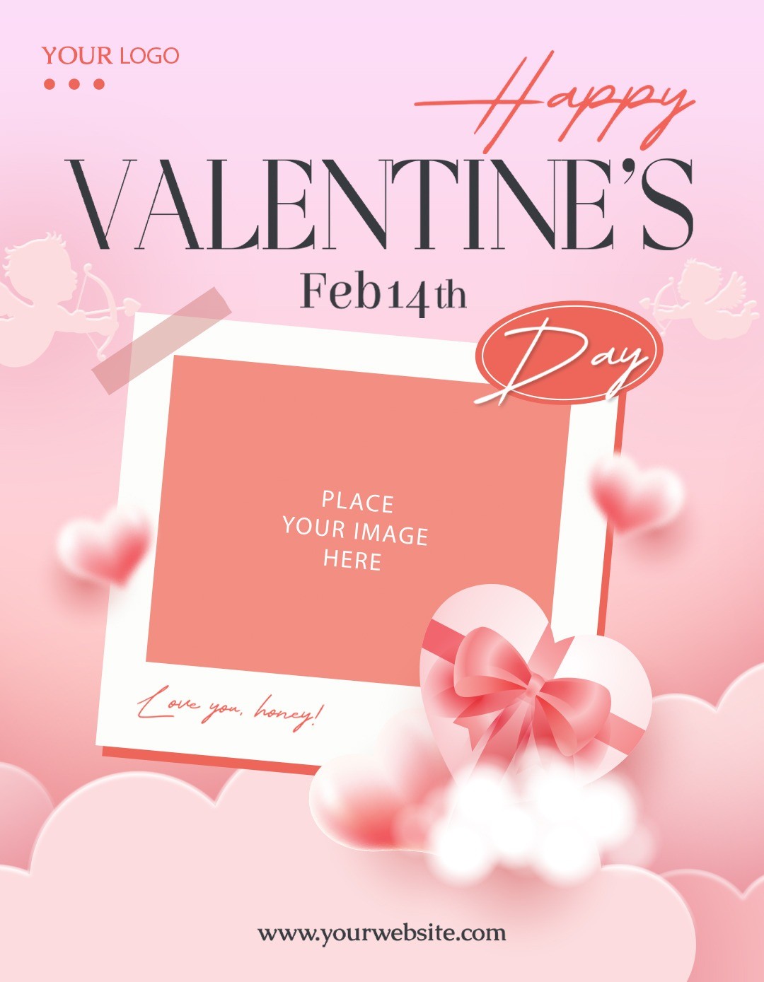 Valentine’s Day – Romantic Memory Photo Template